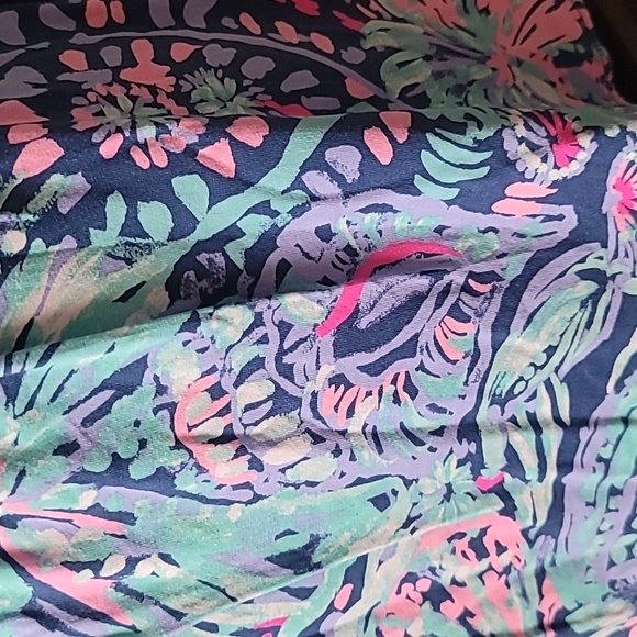 LILLY PULITZER Gypsea Girl Deep Indigo Lana Skort Romper. Small - Picture 11 of 14